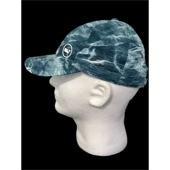 Vineyard Vines Navy Mossy Oak Whale Dot Performance Hat Cap Adjustable NEW - Picture 5 of 7